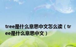 tree是什么意思中文怎么读（tree是什么意思中文）