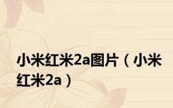 小米红米2a图片（小米红米2a）