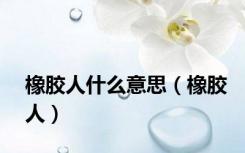 橡胶人什么意思（橡胶人）