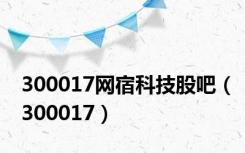 300017网宿科技股吧（300017）