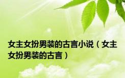 女主女扮男装的古言小说（女主女扮男装的古言）