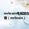 mrbrain电视剧在线观看（mrbrain）