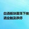 白酒板块震荡下挫 皇台酒业触及跌停