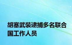 胡塞武装逮捕多名联合国工作人员