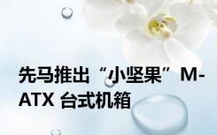 先马推出“小坚果”M-ATX 台式机箱