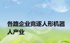 各路企业竞逐人形机器人产业