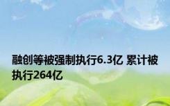 融创等被强制执行6.3亿 累计被执行264亿
