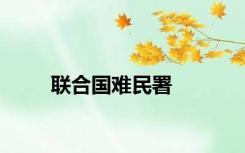 联合国难民署