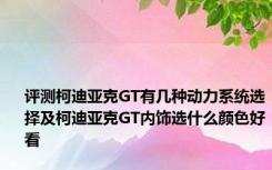 评测柯迪亚克GT有几种动力系统选择及柯迪亚克GT内饰选什么颜色好看