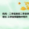 机构：二季度新房二手房供求环比增长 三季度预期稳中有升