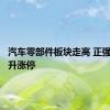 汽车零部件板块走高 正强股份拉升涨停