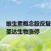 维生素概念股反复活跃 圣达生物涨停