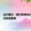 法兴银行：预计欧洲央行将于9月恢复降息