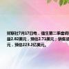 财联社7月17日电，强生第二季度调整后每股收益2.82美元，预估2.71美元；销售额224.5亿美元，预估223.2亿美元。