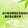 动力电池领域正在呈现马太效应，是好事还是坏事？