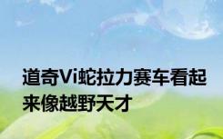 道奇Vi蛇拉力赛车看起来像越野天才