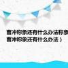 曹冲称象还有什么办法称象简单（曹冲称象还有什么办法）