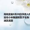 南向资金8月20日净流入约18亿：加仓小米集团和巨子生物 流出中海油及美团