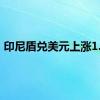 印尼盾兑美元上涨1.1%