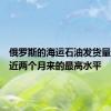 俄罗斯的海运石油发货量反弹至近两个月来的最高水平