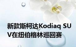 新款斯柯达Kodiaq SUV在纽伯格林巡回赛