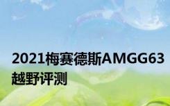 2021梅赛德斯AMGG63越野评测