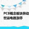 PCB概念板块异动拉升 世运电路涨停