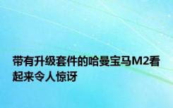 带有升级套件的哈曼宝马M2看起来令人惊讶