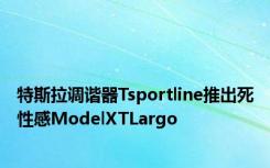 特斯拉调谐器Tsportline推出死性感ModelXTLargo