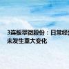 3连板翠微股份：日常经营情况未发生重大变化