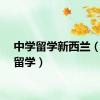 中学留学新西兰（中学留学）