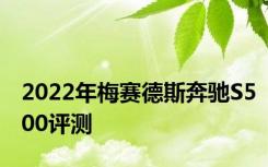 2022年梅赛德斯奔驰S500评测