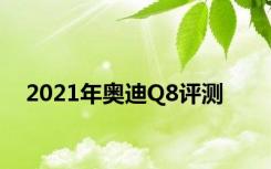 2021年奥迪Q8评测