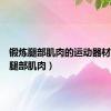 锻炼腿部肌肉的运动器材（锻炼腿部肌肉）