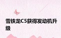 雪铁龙C5获得发动机升级