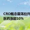 CRO概念震荡拉升 睿智医药涨超10%