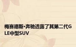 梅赛德斯·奔驰透露了其第二代GLE中型SUV