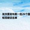 发改委发布新一批26个国家物流枢纽建设名单