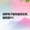 消费电子板块盘初走低，领益智造跌超6%