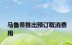 马鲁蒂推出预订取消费用