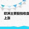 欧洲主要股指收盘全线上涨
