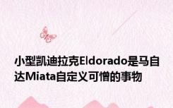 小型凯迪拉克Eldorado是马自达Miata自定义可憎的事物
