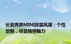 长安奔奔MINI改装风潮：个性定制，尽显独特魅力